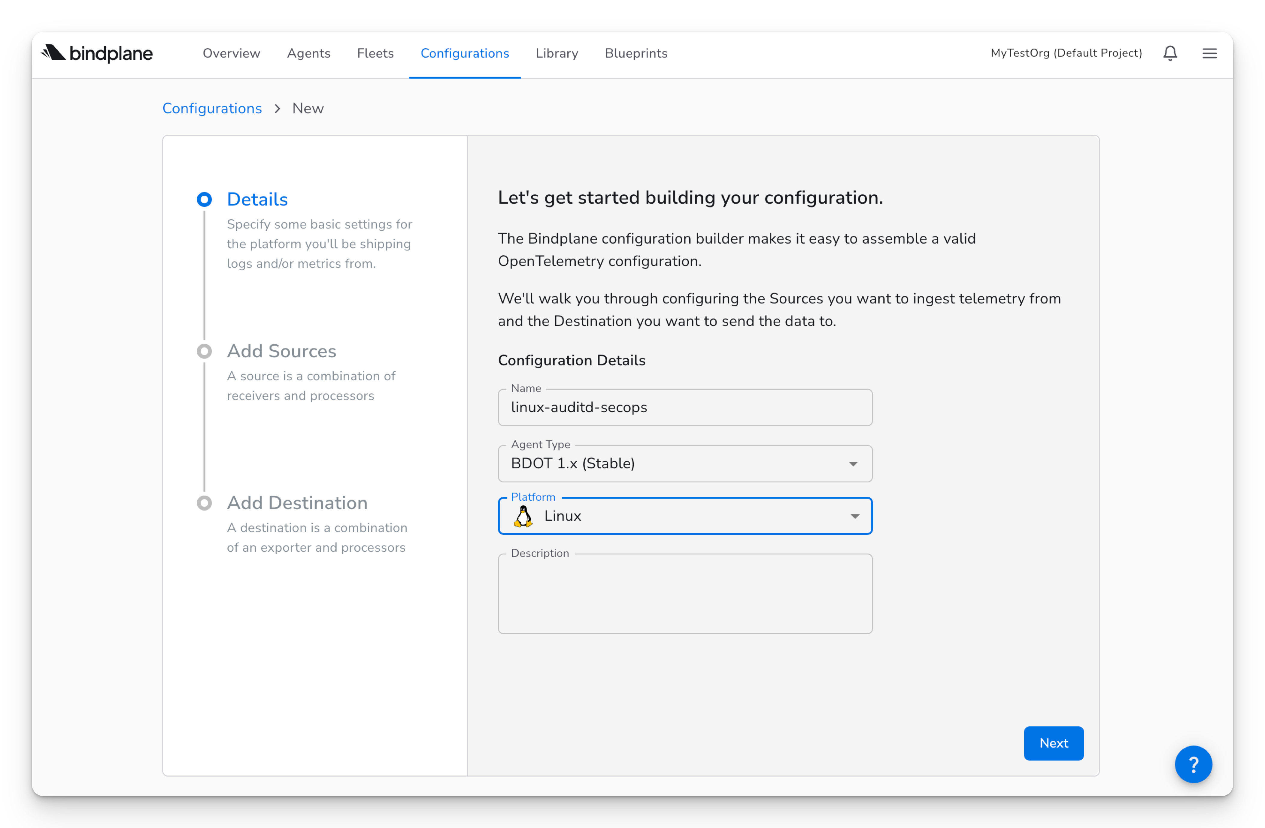 Bindplane docs - Google SecOps with Bindplane Quick Start - image 13